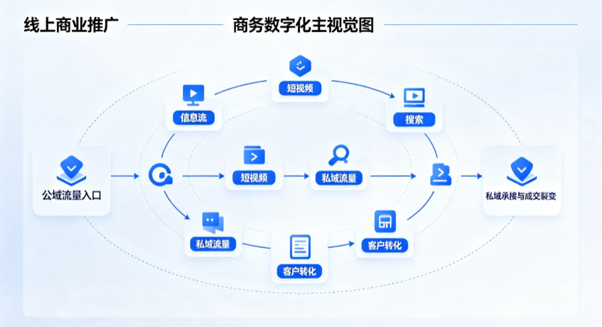 台江区线上商业推广怎么做？全域流量闭环搭建与低成本转化实战指南